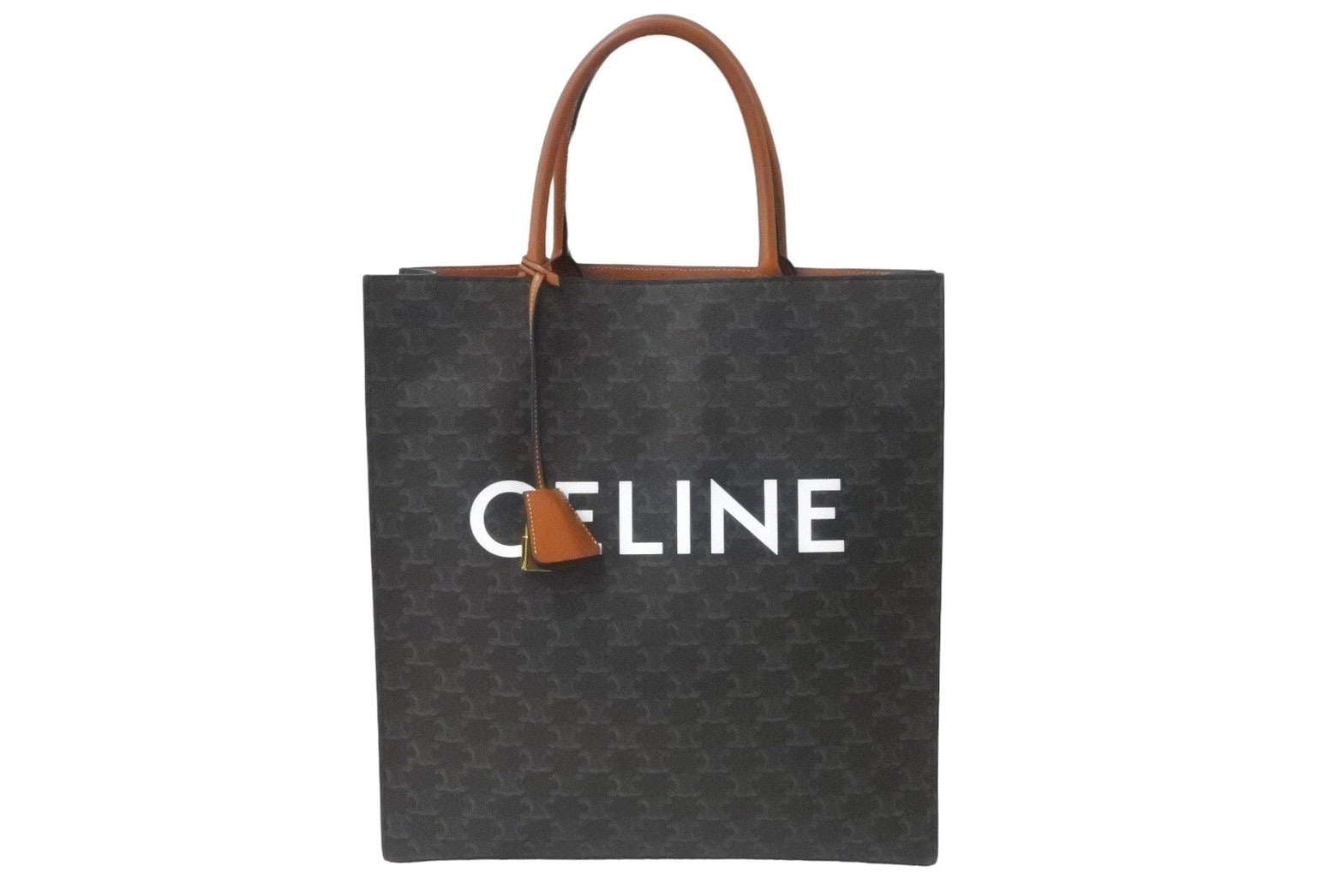 新品同様 CELINE セリーヌ バーティカルカバ トートバッグ ラージ ...