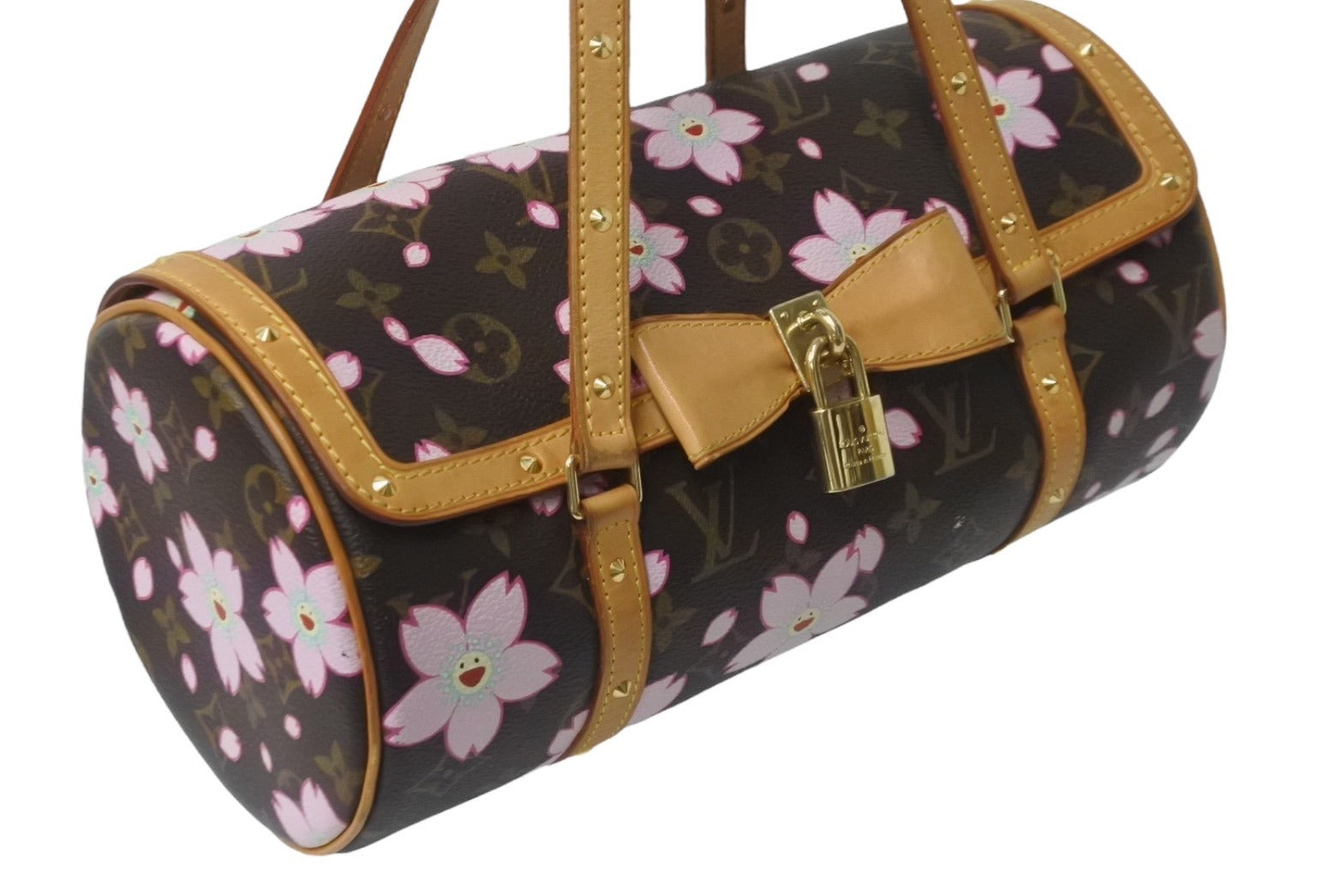 LOUIS VUITTON ルイヴィトン モノグラム 村上隆 チェリーブロッサム パピヨン ブラウン M92009 美品 中古 64238 –  Casanova Vintage