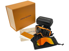 画像をギャラリービューアに読み込む, 新品未使用 LOUIS VUITTON ルイヴィトン R96433 LV スノー モノグラム ゴーグル アイウェア スキー スポーツ サングラス 中古 64254