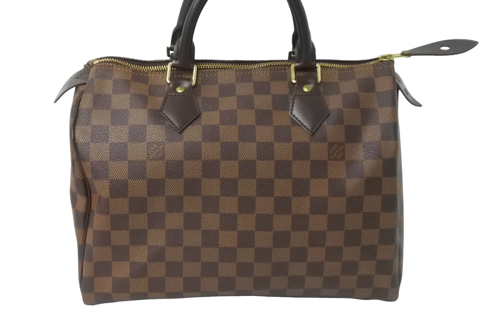 LOUIS VUITTON ダミエ ハンドバッグ 中型 極美品 LOUIS VUITTON ルイヴィトン ダミエ スピーディ 30
