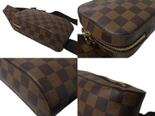 Load image into Gallery viewer, LOUIS VUITTON ルイヴィトン ショルダーバッグ ジェロニモス ダミエキャンバス ブラウン N51994 美品 中古 64263