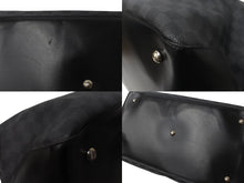 画像をギャラリービューアに読み込む, LOUIS VUITTON ルイヴィトン ネオグリニッジ ボストンバッグ N41164 ダミエグラフィット ブラック シルバー金具 良品 中古 64266