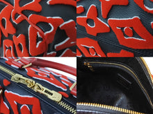 画像をギャラリービューアに読み込む, 極美品 LOUIS VUITTON ルイヴィトン ウルス フィッシャー ハンドバッグ M45552 スピーディバンドリエール25 レッド系 中古 64270
