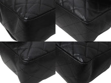Load image into Gallery viewer, CHANEL シャネル チェーンショルダーバッグ マトラッセ 30CM シングルフラップ ブラックシルバー 13番台 中古 64274