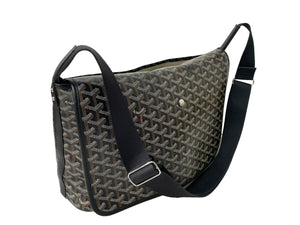 GOYARD ゴヤール ショルダーバッグ カペシアン バッグMM ヘリンボーン柄 CAPETIMMLTY01CG01P シルバー金具 美品 中古 64281