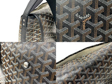 画像をギャラリービューアに読み込む, GOYARD ゴヤール ショルダーバッグ カペシアン バッグMM ヘリンボーン柄 CAPETIMMLTY01CG01P シルバー金具 美品 中古 64281