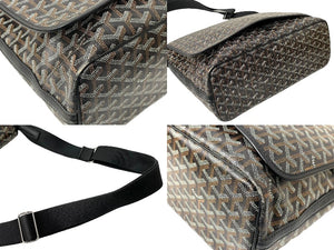 GOYARD ゴヤール ショルダーバッグ カペシアン バッグMM ヘリンボーン柄 CAPETIMMLTY01CG01P シルバー金具 美品 中古 64281