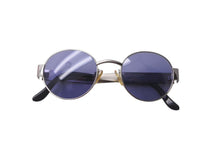 Load image into Gallery viewer, CHANEL シャネル サングラス ボストン型 カラーレンズ ヴィンテージ メタル プラスチック シルバー 06933 45002 美品 中古 64289