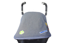 画像をギャラリービューアに読み込む, FENDI フェンディInglesina イングリッシーナ ベビーカー モンスター ネイビー ブラック メッシュ 美品 中古 64292