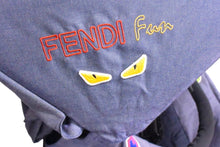 画像をギャラリービューアに読み込む, FENDI フェンディInglesina イングリッシーナ ベビーカー モンスター ネイビー ブラック メッシュ 美品 中古 64292