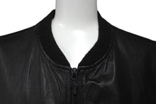 Load image into Gallery viewer, CHROME HEARTS クロムハーツ レザーパパベスト CHクロスパッチ サイズM ブラック シルバー925 牛革 ダガージップ 美品 中古 64294