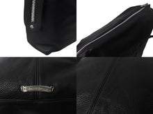 Load image into Gallery viewer, 極美品 CHROME HEARTS クロムハーツ レロ クロスパッチ レザー ショルダーバッグ ブラック 名古屋限定 フレアニー 中古 64298