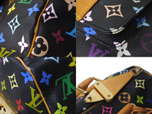 画像をギャラリービューアに読み込む, LOUISVUITTON ルイヴィトン スピーディ30 ボストンバッグ ハンドバッグ M92642 SP1015 ブラック マルチカラー 美品 中古 64299