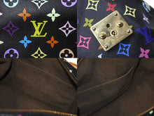 画像をギャラリービューアに読み込む, LOUISVUITTON ルイヴィトン スピーディ30 ボストンバッグ ハンドバッグ M92642 SP1015 ブラック マルチカラー 美品 中古 64299