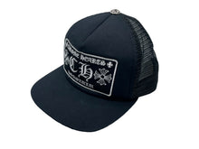 画像をギャラリービューアに読み込む, CHROME HEARTS クロムハーツ トラッカーキャップ サイズOS(53~60cm) メッシュ ホノルル限定 ブラック シルバー925 美品 中古 64327