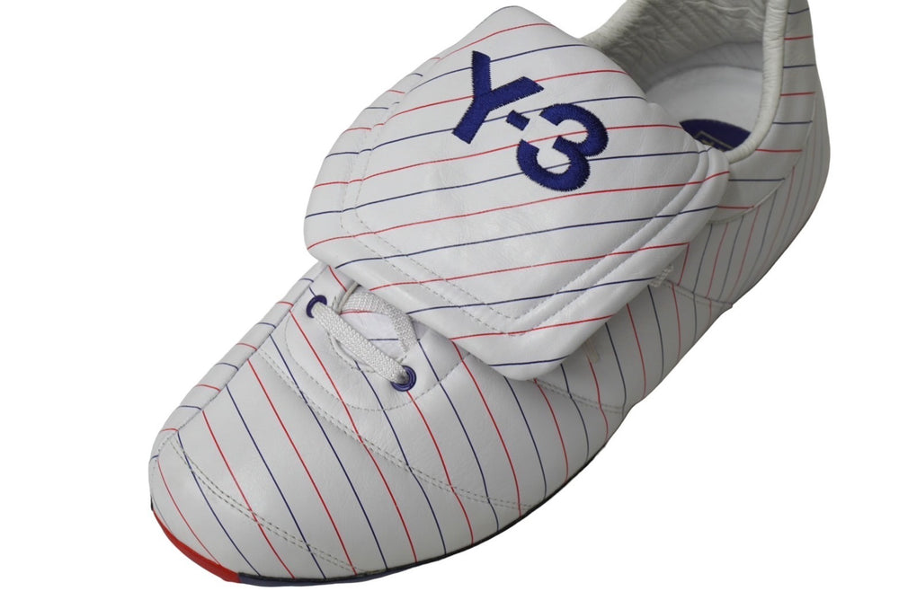 Adidas Y-3 Wisely Field Low Exclusive Sneakers Leather White Red Blue 28cm Good Condition Used 64337