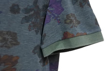 Load image into Gallery viewer, Glacon グラソン ポロシャツ トップス 花柄 イタリア製 コットン カーキ レッド パープル サイズ48 美品 中古 64347