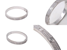 画像をギャラリービューアに読み込む, Cartier カルティエ 22年新型 15号 ラブブレス K18WG 定価752万円 ブレスレット 46.2g 2022年ギャラ 美品 中古 64386