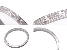 画像をギャラリービューアに読み込む, Cartier カルティエ 22年新型 15号 ラブブレス K18WG 定価752万円 ブレスレット 46.2g 2022年ギャラ 美品 中古 64386