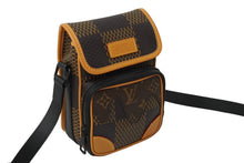 画像をギャラリービューアに読み込む, 新品同様 LOUIS VUITTON ルイヴィトン×NIGO アマゾン ショルダーバッグ N40357 ヴァージル ブラウン ブラック 中古 64395