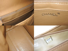 画像をギャラリービューアに読み込む, CHANEL シャネル マトラッセ ケリー型 トップハンドルバッグ ハンドバッグ 6番台 キャビアスキン ベージュ 美品 中古 64407