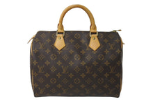 Load image into Gallery viewer, LOUIS VUITTON ルイヴィトン ハンドバッグ スピーディー30 モノグラム M41526 PVC レザー ゴールド金具 中古 64411