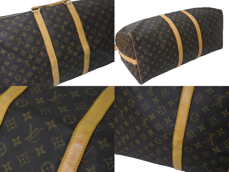 LOUIS VUITTON ルイヴィトン キーポルバンドリエール55 ボストンバッグ M41414 モノグラム PVC レザー ブラウン 美品 中古  64423 – Casanova Vintage