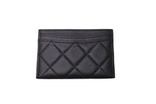 Load image into Gallery viewer, CHANEL シャネル カードケース マトラッセ ココマーク 11番台 2007年 キャビアスキン ブラック ゴールド金具 美品 中古 64432