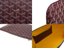 Load image into Gallery viewer, 極美品 GOYARD ゴヤール セナMM クラッチバッグ SENAT2MMLTY33CL33P バーガンディ ボルドー 中古 64448