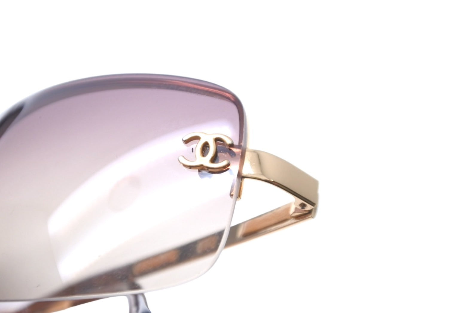 CHANEL シャネル サングラス ココマーク リムレス 65◻︎15 120 4113 c