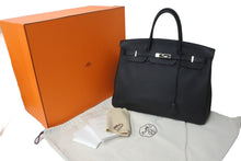 Load image into Gallery viewer, HERMES エルメス バーキン40 ブラック トゴ 40cm D刻印 シルバー金具 ハンドバッグ 中古 64482