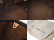 画像をギャラリービューアに読み込む, 極美品 LOUIS VUITTON ルイヴィトン ボストンバッグ M48605 モノグラムローズ キーポル50 ブラウン ゴールド金具 中古 64486