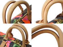 画像をギャラリービューアに読み込む, 極美品 LOUIS VUITTON ルイヴィトン ボストンバッグ M48605 モノグラムローズ キーポル50 ブラウン ゴールド金具 中古 64486