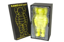 画像をギャラリービューアに読み込む, 新品未使用 MEDICOM TOY メディコムトイ 人形 フィギュア KAWS カウズ What Party open edition イエロー Yellow 64492