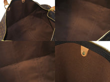画像をギャラリービューアに読み込む, LOUIS VUITTON ルイヴィトン キーポル55 ボストンバッグ M41414 モノグラム ブラウン ゴールド金具 美品 中古 64496