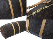画像をギャラリービューアに読み込む, LOUIS VUITTON ルイヴィトン キーポル55 ボストンバッグ M41414 モノグラム ブラウン ゴールド金具 美品 中古 64496