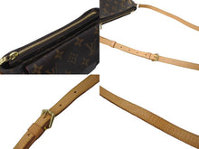 Load image into Gallery viewer, LOUIS VUITTON ルイヴィトン ショルダーバッグ M51165 ヴィバシテPM ブラウン モノグラム ゴールド金具 美品 中古 64498