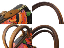 Load image into Gallery viewer, LOUIS VUITTON ルイ ヴィトン ハンドバッグ M48610 スピーディ30 モノグラムローズ 薔薇 中古 64501