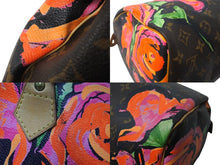 Load image into Gallery viewer, LOUIS VUITTON ルイ ヴィトン ハンドバッグ M48610 スピーディ30 モノグラムローズ 薔薇 中古 64501