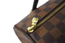 画像をギャラリービューアに読み込む, LOUIS VUITTON ルイヴィトン パピヨンPM 26 ハンドバック ダミエ N51304 筒型 ドラム型 エベヌ ブラウン 美品 中古 64510