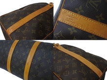 画像をギャラリービューアに読み込む, LOUIS VUITTON ルイヴィトン ボストンバッグ キーポルバンドリエール45 モノグラム M41418 ブラウン ゴールド金具 美品 中古 64512