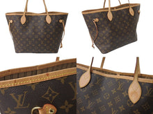 Load image into Gallery viewer, LOUIS VUITTON ルイヴィトン トートバッグ ネヴァーフルMM M40156 モノグラム ブラウン 美品 中古 64524