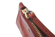 Load image into Gallery viewer, MAISON MARGIELA メゾン マルジェラ コインケース カードケース キーポーチ フラグメントケース エンボスレザー ブラウン 美品 中古 64526