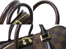 Load image into Gallery viewer, LOUIS VUITTON ルイ ヴィトン トリアナ ハンドバッグ N51155 ダミエ エベヌ キャンバス ブラウン 美品 中古 64529