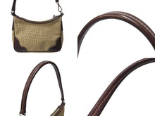 Load image into Gallery viewer, PRADA プラダ ホーボー ハンドバック ロゴジャガード ワンショルダー キャンバス シルバー金具 BR3423 ベージュ 美品 中古 64531