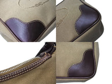 Load image into Gallery viewer, PRADA プラダ ホーボー ハンドバック ロゴジャガード ワンショルダー キャンバス シルバー金具 BR3423 ベージュ 美品 中古 64531