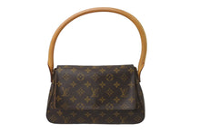 Load image into Gallery viewer, LOUIS VUITTON ルイヴィトン ハンドバッグ ミニルーピング モノグラムキャンバス ブラウン M51147 美品 中古 64532
