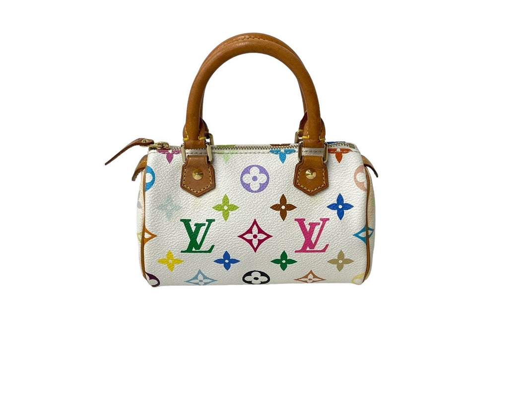 LOUISVUITTON ルイヴィトン ミニスピーディ ミニボストンバッグ ハンドバッグ M92645 モノグラムマルチカラー 美品 中古 64554  – Casanova Vintage