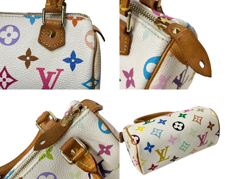 LOUISVUITTON ルイヴィトン ミニスピーディ ミニボストンバッグ ハンドバッグ M92645 モノグラムマルチカラー 美品 中古 64554  – Casanova Vintage