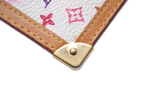 画像をギャラリービューアに読み込む, LOUIS VUITTON ルイヴィトン モノグラム マルチカラー ポシェット クレ ブロン コインケース 村上隆 キーホルダー M92665 良品 中古 64555